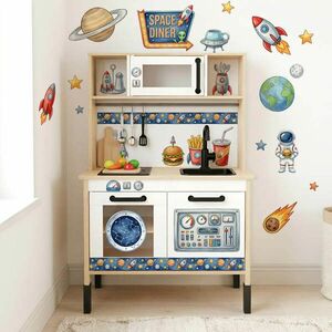 IKEA DUKTIG konyhai matricakészlet - Space Dinner kép