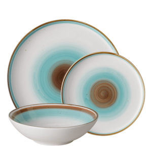 12 darabos porcelán készlet – Gaya RGB Rustico - W0150 kép