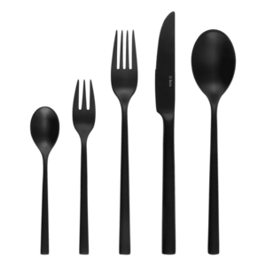 Evőeszközkészlet 30 db – Living PVD matt fekete - 133839 kép