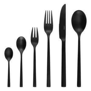 Evőeszközkészlet 36 db – Living PVD matt fekete - 133840 kép