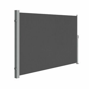 Kihúzható árnyékolófal, szürke 160x350cm kép