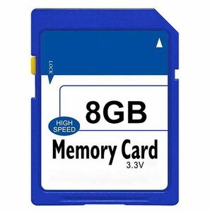 8 GB-os memóriakártya műanyag tokkal kép