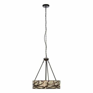 Fém függőlámpa üveg búrával ø 46 cm Waldorf – Premier Housewares kép