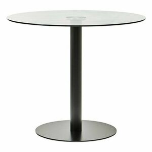Kerek étkezőasztal üveg asztallappal ø 90 cm Metropolitan – Premier Housewares kép