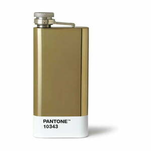 Aranyszínű laposüveg, 150 ml - Pantone kép