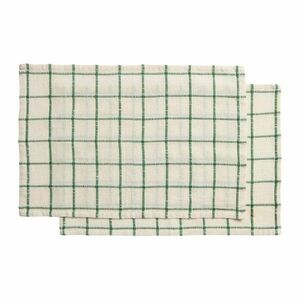 Textil tányéralátét szett 2 db-os 35x50 cm Adesta – Kave Home kép
