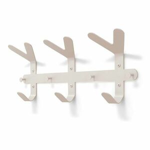 Szürkésbarna acél fali fogas 66 cm Frondo – Spinder Design kép