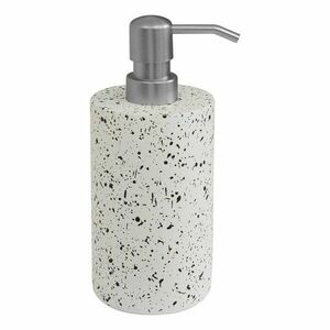 Krémszínű beton szappanadagoló 180 ml Mozie – Premier Housewares kép