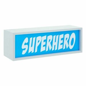 Kék elemmel működő fénydekoráció Superhero – Premier Housewares kép