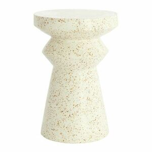 Terrazzo cement kerek tárolóasztal ø 32 cm Sella – Light & Living kép