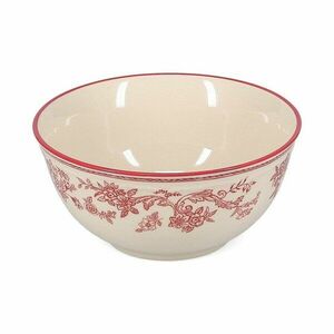 Borvörös-elefántcsont színű porcelán tálka Cyril – S|P Collection kép