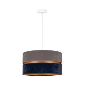 - Csillár zsinóron DUO 1xE27/15W/230V átm. 40 cm kék 8971 kép