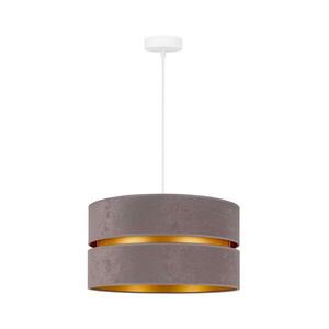 - Csillár zsinóron DUO 1xE27/15W/230V átm. 40 cm szürke 8973 kép