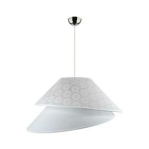 - Csillár zsinóron COCO 1xE27/40W/230V átm. 50 cm fehér 8845 kép
