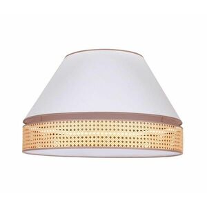 - Mennyezeti lámpa AVIGNON 3xE27/15W/230V á. 60 cm fehér/rattan 602075 kép