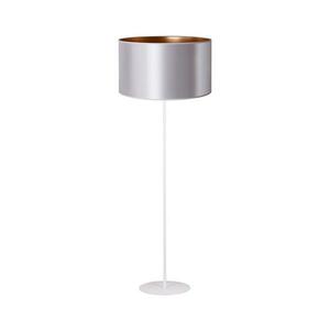 - Állólámpa CANNES 1xE27/15W/230V átm. 45 cm ezüst/réz/fehér 602860 kép