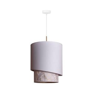 - Csillár zsinóron PARIS 1xE27/15W/230V á. 40 cm fehér/bézs 602624 kép