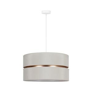 - Csillár zsinóron DUO 1xE27/15W/230V átm. 40 cm krémes/arany 600279 kép