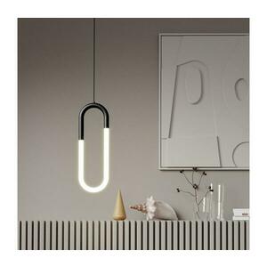 Redo 01-3184 - LED Csillár zsinóron LATIUM LED/9W/230V fekete 01-3184 kép