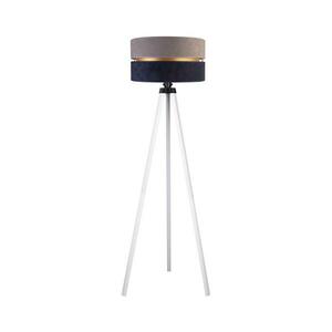 - Állólámpa DUO 1xE27/60W/230V átm. 44 cm szürke/kék/fehér AS0465+DU82689 kép
