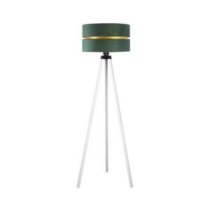 - Állólámpa DUO 1xE27/60W/230V átm. 44 cm zöld/fehér AS0465+DU83556 kép