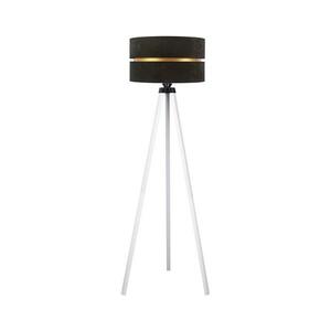 - Állólámpa DUO 1xE27/60W/230V átm. 44 cm fekete/fehér AS0465+DU83525 kép