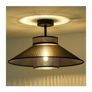 - Felületre szerelhető csillár RIO SHINY 1xE27/15W/230V átm. 45 cm fekete/réz 604246 kép