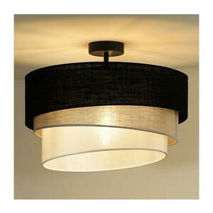 - Felületre szerelhető csillár TRIO 1xE27/15W/230V átm. 45 cm fekete/szürke/fehér 604901 kép