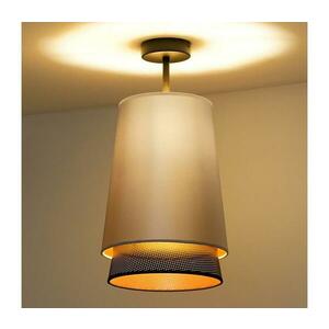 - Felületre szerelhető csillár BELL SHINY 1xE27/15W/230V átm. 25 cm ezüst/fekete 604321 kép