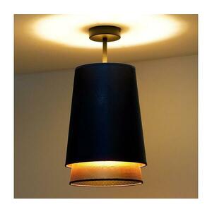 - Felületre szerelhető csillár BELL SHINY 1xE27/15W/230V átm. 25 cm kék/réz 604307 kép