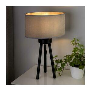 - Asztali lámpa OVAL 1xE27/15W/230V átm. 30 cm szürke 603539 kép