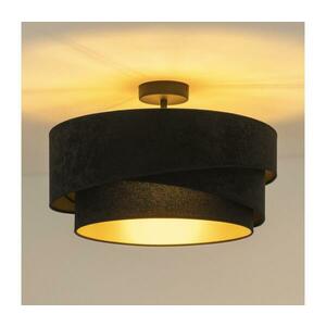 - Felületre szerelhető csillár KOBO 1xE27/15W/230V átm. 45 cm fekete 605434 kép