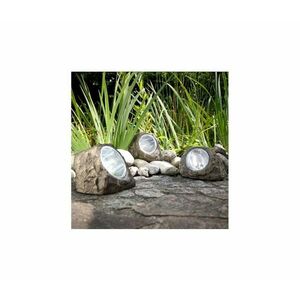 Globo 3302 - Dekoratív napelemes LED lámpa KŐ 4xLED/0, 06W/1, 2V IP44 3302 kép