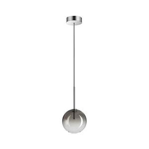 Ideal Lux - LED Csillár zsinóron EQUINOXE 1xG4/2W/230V átm. 15 cm króm/füstös 326351 kép