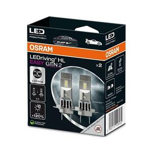 KÉSZLET 2x LED Autóizzó EASY GEN H7 PX26d/16W/12V 6500K - Osram 64210DWESY2-2HB kép