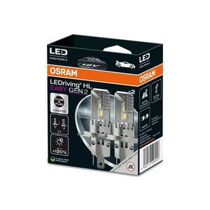2x LED izzó LEDriving H4/H19 P43t/PU43T-3 25W 12V 6500K - Osram 64193DWESY2-2HB kép