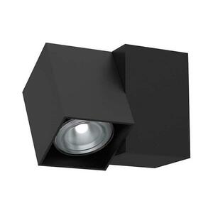 - Brosline 2292 - Falra szerelhető spotlámpa CUBE 1xGU10/10W/230V fekete 2292 kép