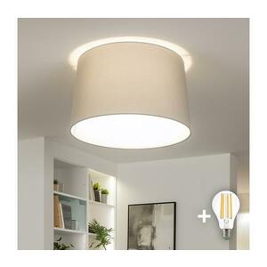 Brilagi - LED felületre szerelhető csillár CERIA 1xE27/40W/230V Ø 45 cm szürke BG3991+EG781042 kép