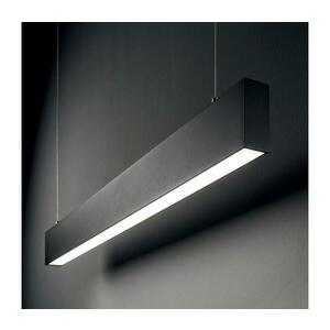 Ideal Lux - LED csillár acélkábelen STEEL LED/29W/230V 3000K CRI 90 120 cm fekete 367590 kép
