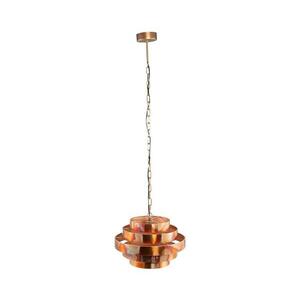 PTMD - ZANTH láncos csillár 1xE27/40W/230V átm. 42 cm rézszínű 8720014562531 kép