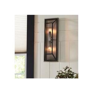 Elstead Hinkley - Fali lámpa FU LIGHTON 2xE14/60W/230V barna/fekete HK-FULTON2 kép