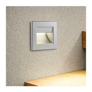BRILAGI - LED lépcsővilágító lámpa STEP LIGHT LED/1, 5W/230V IP44 ezüst BRI836 kép