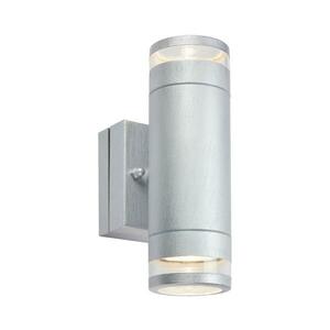 Markslöjd 109106 - LED dimmelhető kültéri fali lámpa LUNO 2xLED/4, 9W/230V IP65 ezüstszínű 109106 kép