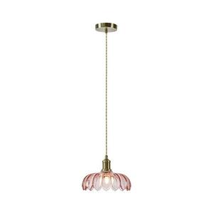 Markslöjd 109178 - KURAGE kábeles függőlámpa 1xE27/40W/230V sárgaréz/füstös rózsaszín 109178 kép