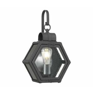 Elstead Quintiesse QN-HEATH-S-MB - Kültéri fali lámpa HEATH S 1xE27/60W/230V IP44 fekete QN-HEATH-S-MB kép