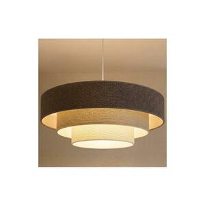 BRILAGI - LUNETA kábellel függesztett függőlámpa 3xE27/60W/230V átmérő 80 cm szürke/krémszínű/fehér 8590828052357 kép