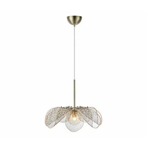Markslöjd 109169 - STYRKA kábeles függőlámpa 1xE27/40W/230V, átmérő 63 cm, bézs 109169 kép