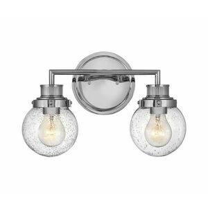Elstead Quintiesse QN-POPPY2-PC-BATH - elegáns fürdőszobai fali lámpa POPPY 2xE27/60W/230V IP44, polírozott króm QN-POPPY2-PC-BATH kép