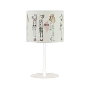 Gyerek asztali lámpa GIRLS VIBES 1xE27/60W/230V átm. 18 cm lányoknak H0992 kép