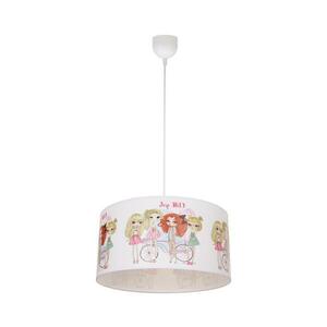 Gyerek csillár GIRLS VIBES 1xE27/60W/230V átm. 40 cm lányoknak H0981 kép